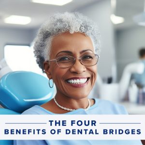 Carson City dentists, Dr. Euse and Dr. Wright at Advanced Dentistry by Design, share the four benefits of dental bridges to one’s oral health and overall well-being.