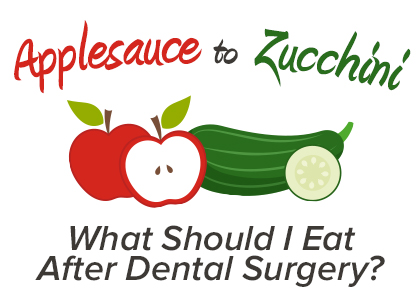 Advanced Dentistry by Design gives a list of their favorite food to eat post surgery